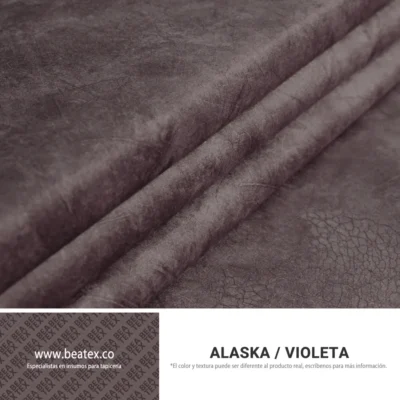Tela Alaska Violeta