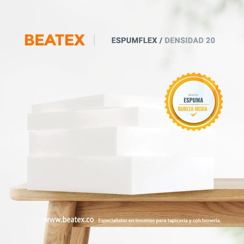 Espuma densidad 20 espumflex beatex a