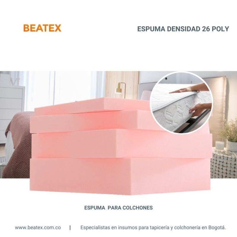 Espuma Densidad 26 Poly