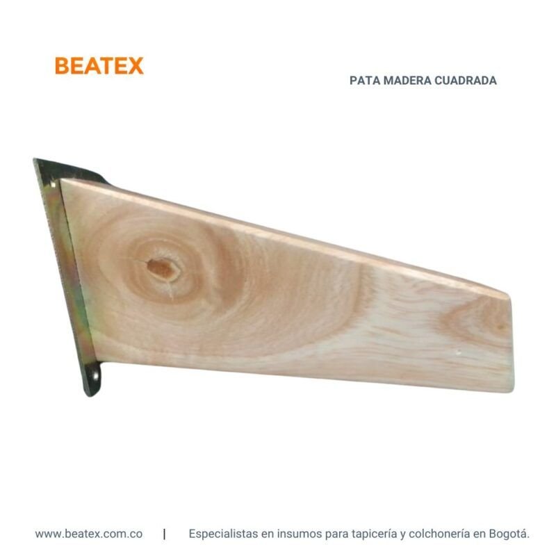 Pata Madera Cuadrada
